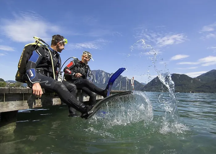 ホテル Seehotel Foettinger シュタインバッハ・アム・アターゼー